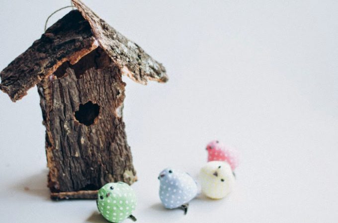 Casita de pájaro DIY Pascua