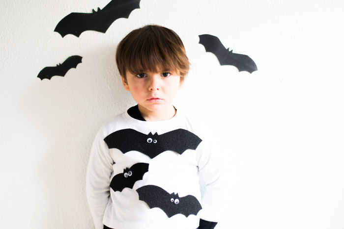 Camiseta Halloween murciélago DIY con HP