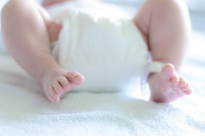 Fotografías de un bebé recién nacido